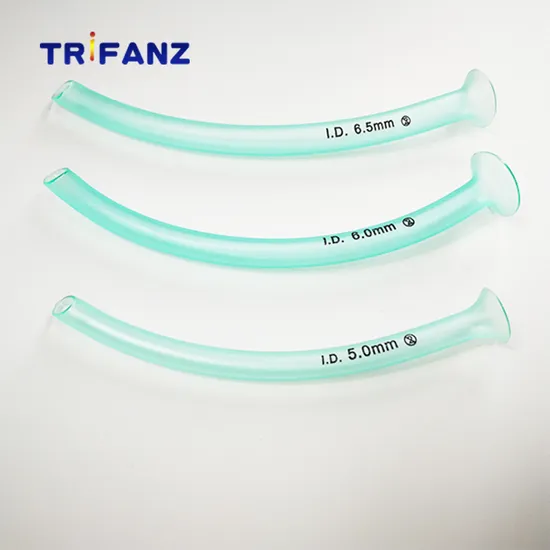 Disposable Medical Nasopharyngeal Airway Sizes