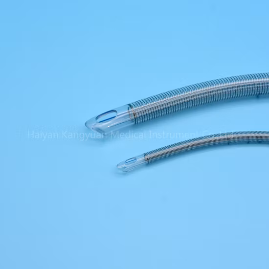 Tubo endotraqueal blindado reforçado Murphy Eye Tubo para vias aéreas Fornecimento de material médico Tubo de oxigênio descartável Tubo traqueal Venda inteira na China