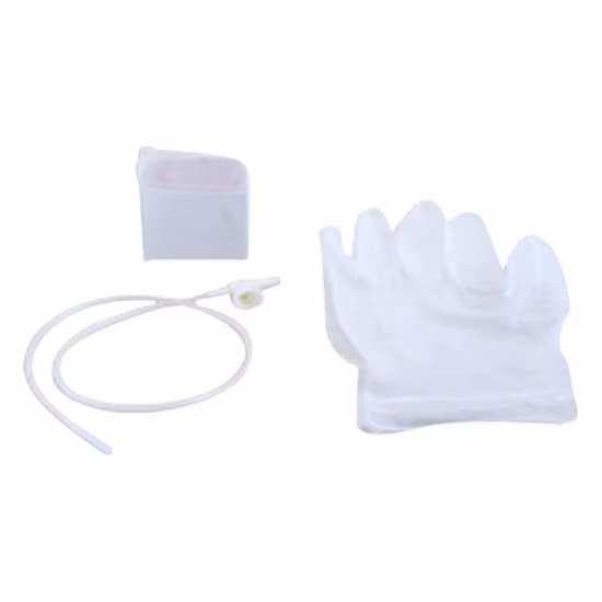 Kit de cateter de sucção estéril médico embalado com 50X15X30cm/50 conjuntos