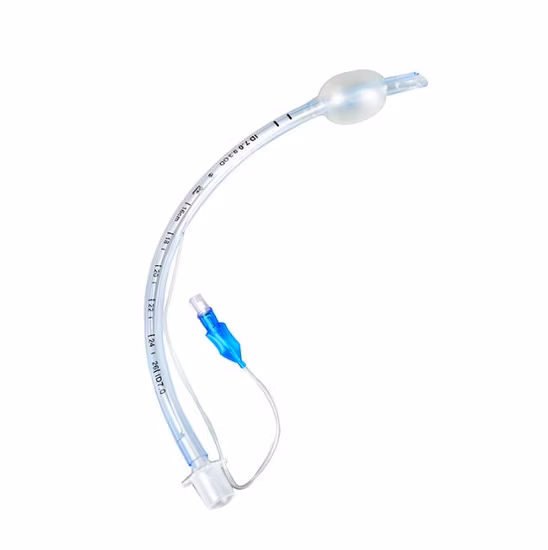 Tubo endotraqueal reforçado com descartáveis ​​de uso único com embalagem EO
