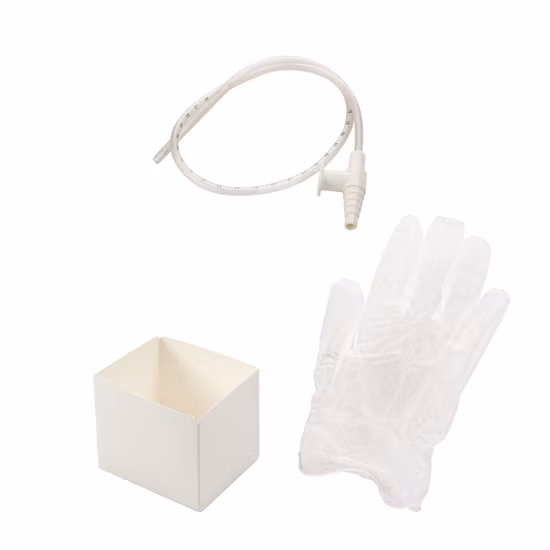 Kit de cateter de sucção médica descartável com conector simples mais vendido